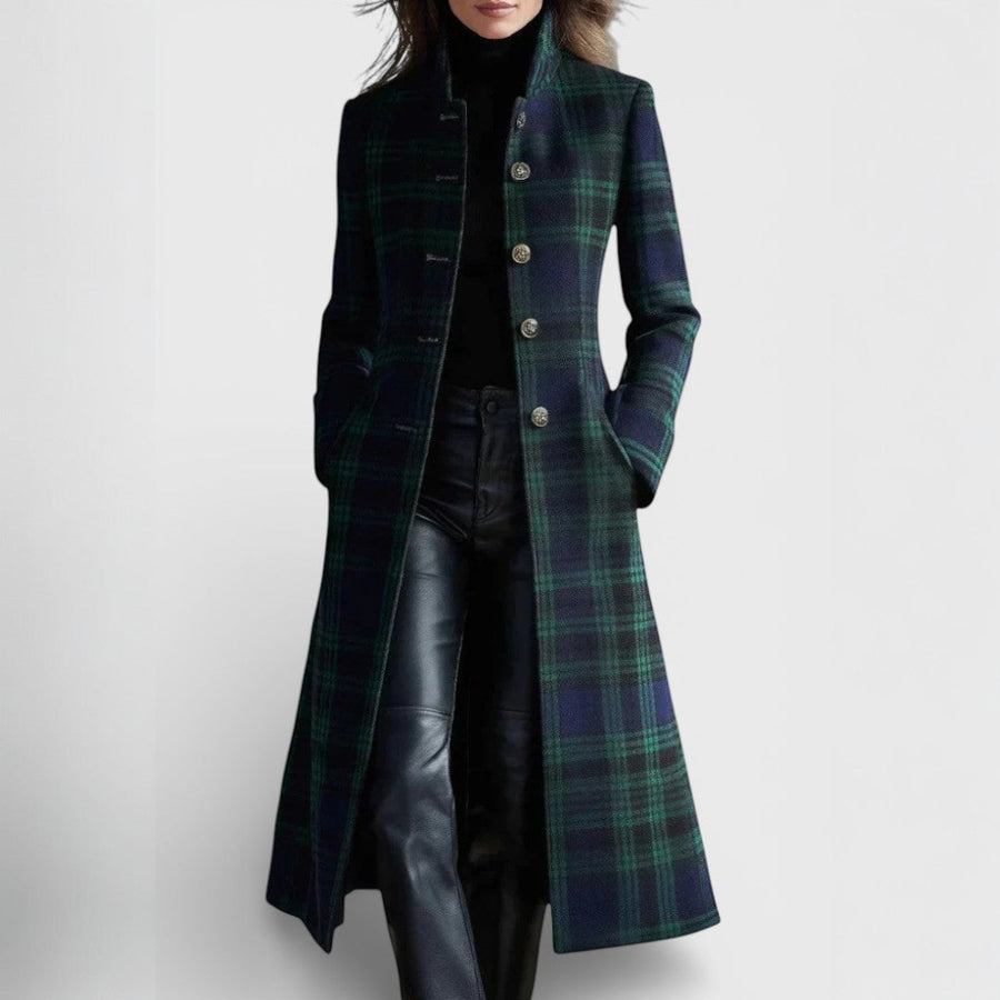 Miranda™ | Cappotto elegante a quadri senza tempo