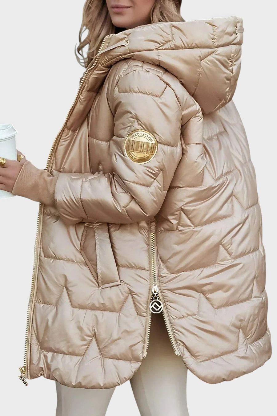 Carmen™ | Cappotto invernale elegante con cappuccio