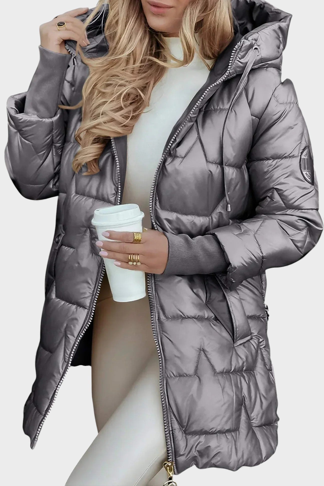 Carmen™ | Cappotto invernale elegante con cappuccio