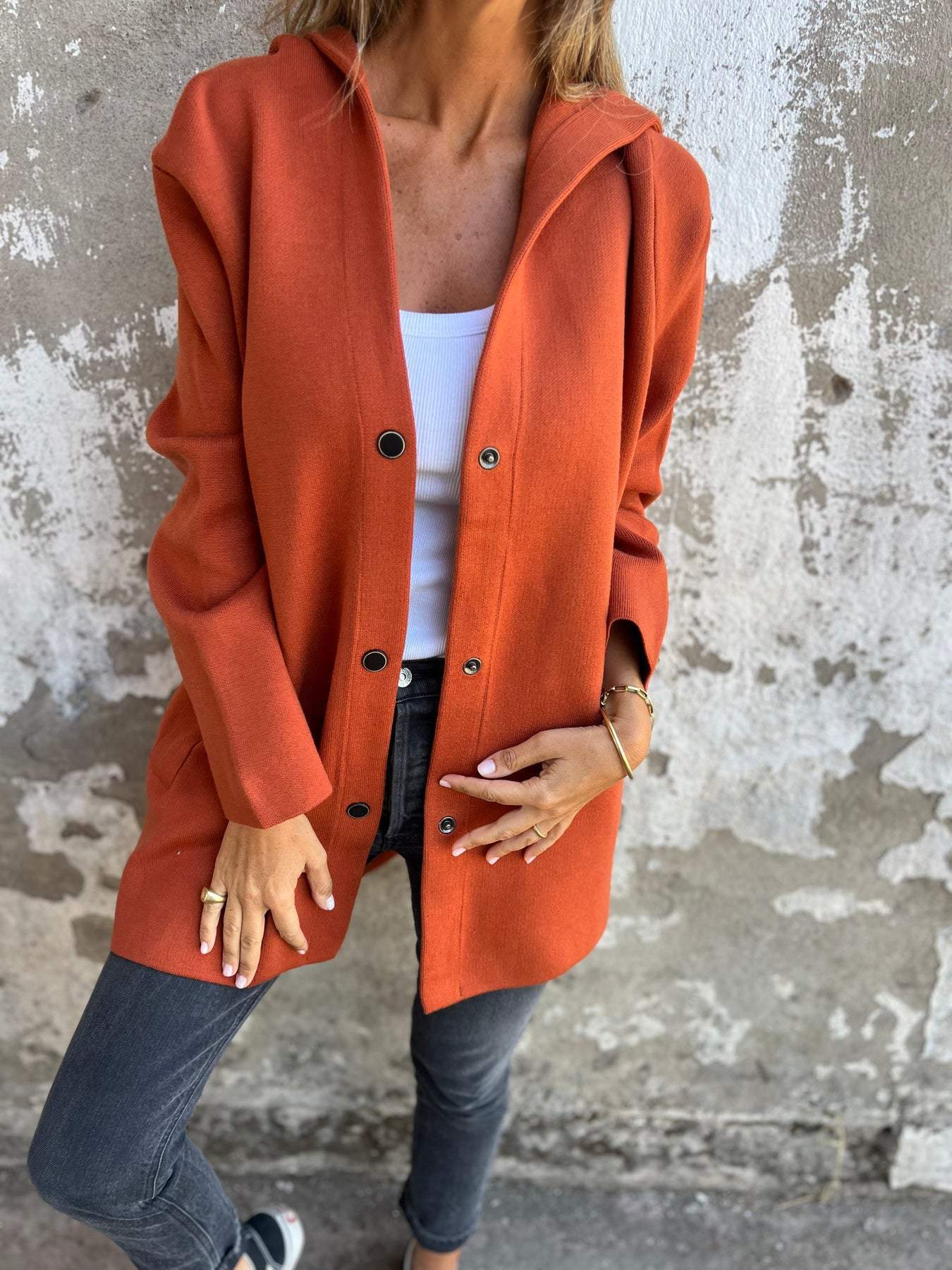 Fernanda™ | Giacca Elegante con Cappuccio