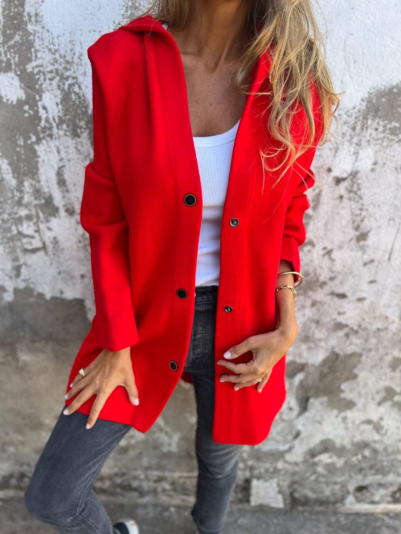 Fernanda™ | Giacca Elegante con Cappuccio