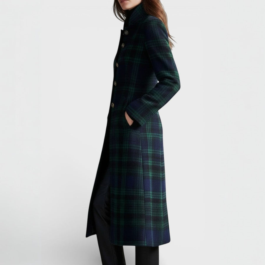 Miranda™ | Cappotto elegante a quadri senza tempo