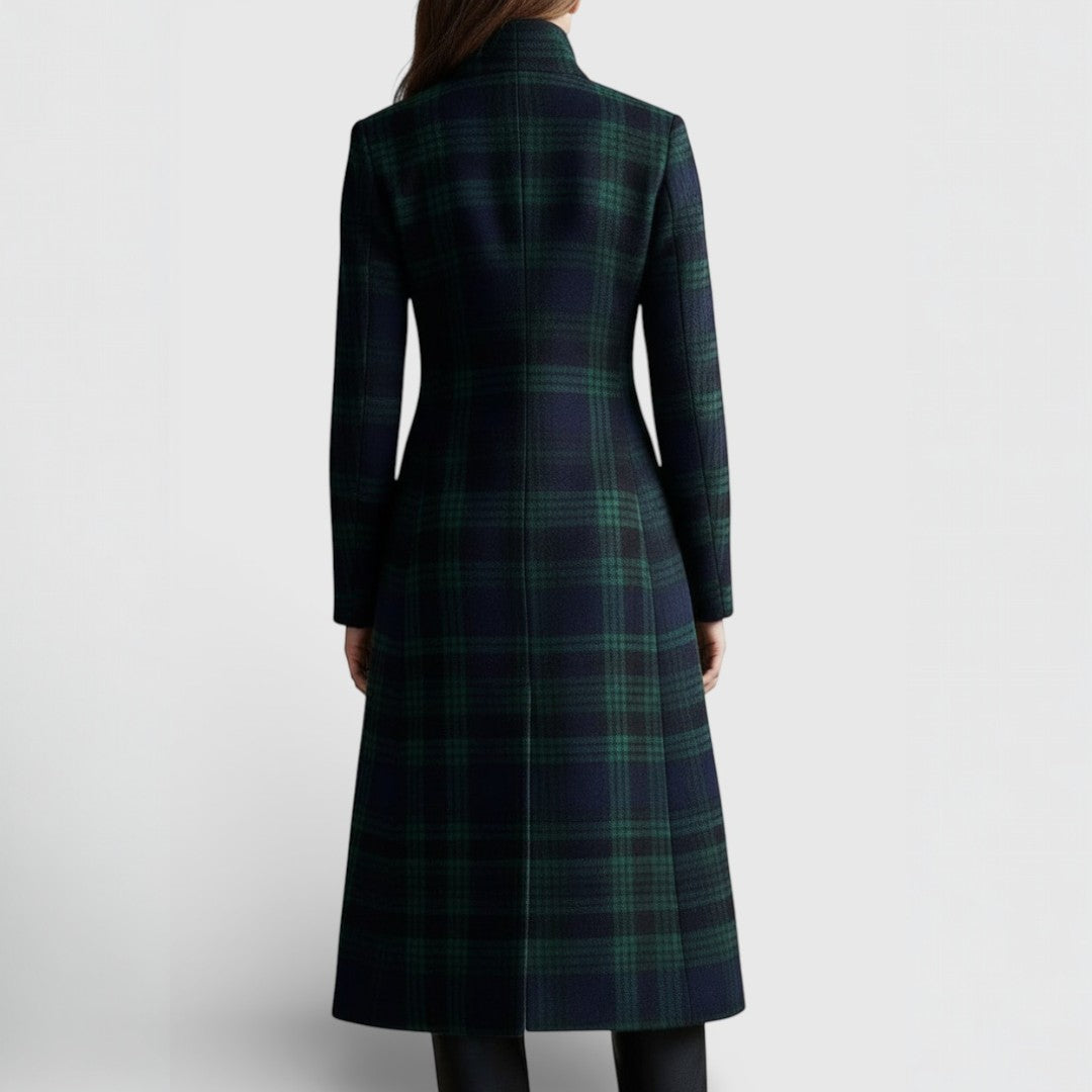 Miranda™ | Cappotto elegante a quadri senza tempo
