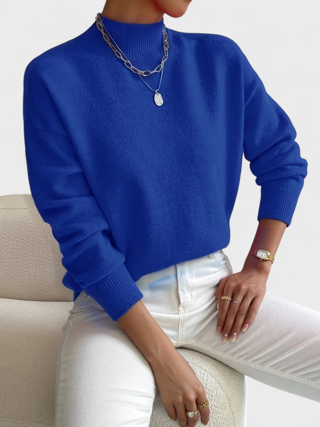 Petra™ | Maglione elegante con collo alto