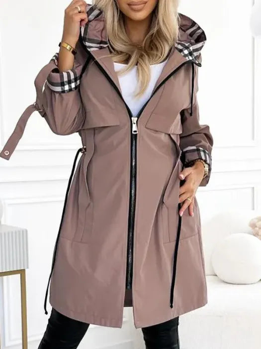 Yolanda™ | Cappotto impermeabile con zip