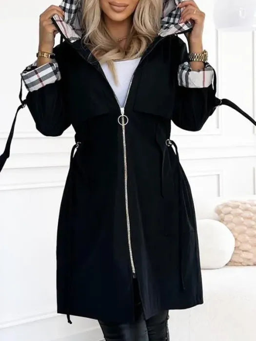 Yolanda™ | Cappotto impermeabile con zip
