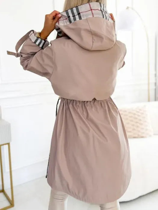 Yolanda™ | Cappotto impermeabile con zip