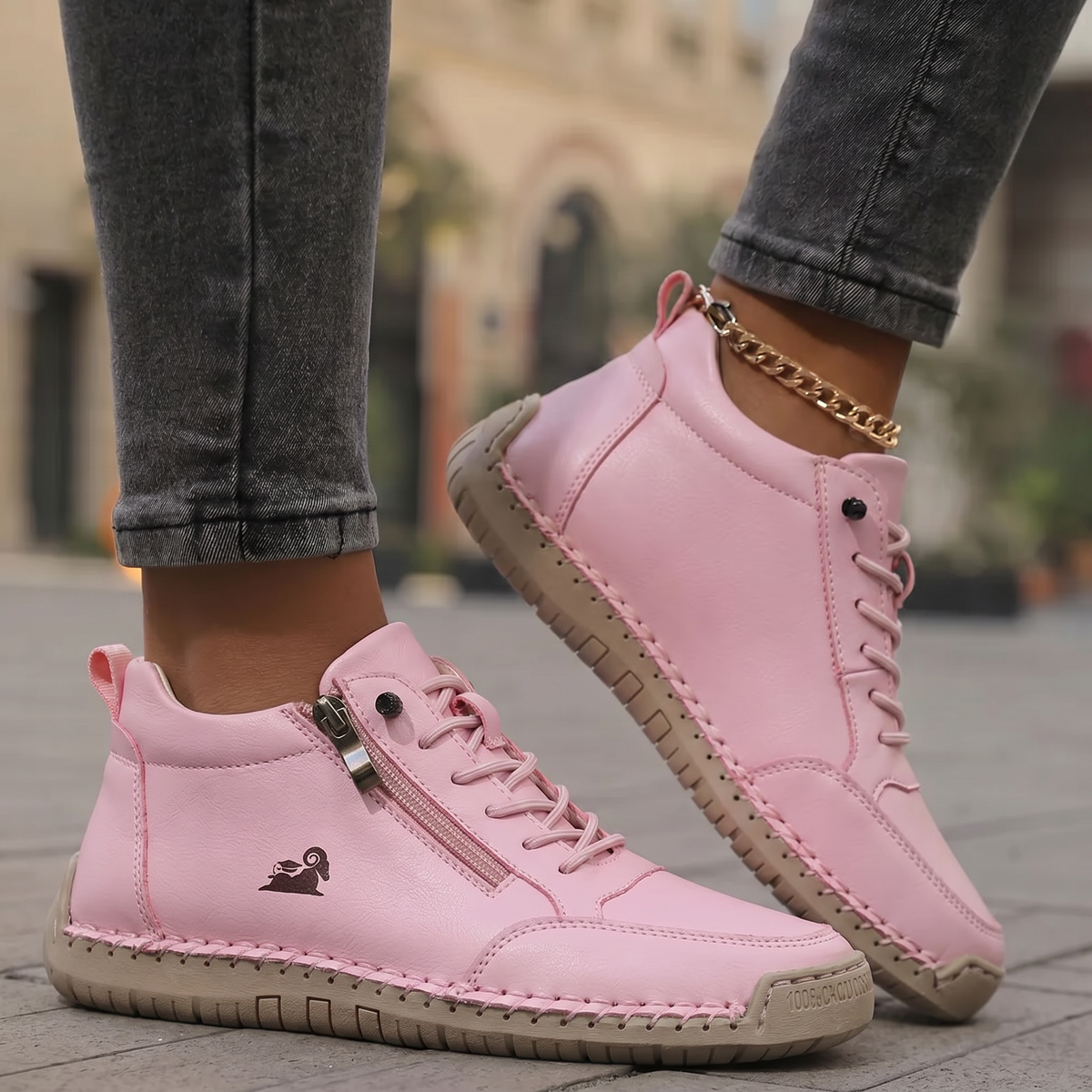 Noemi | Sneakers Ortopediche con Cerniera