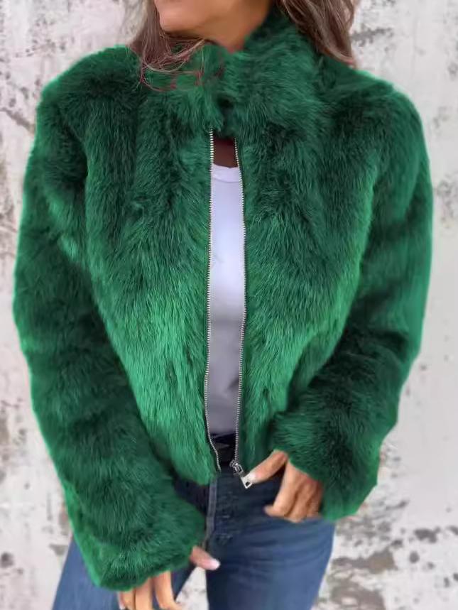 Cappotto con zip