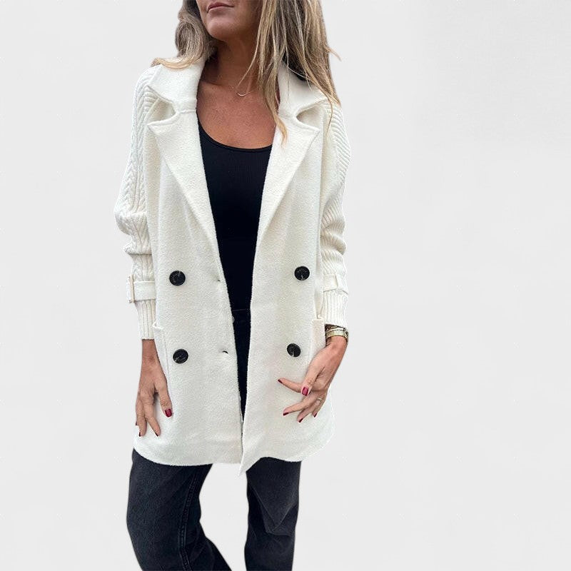 Noa™ | Cappotto a maglia di media lunghezza