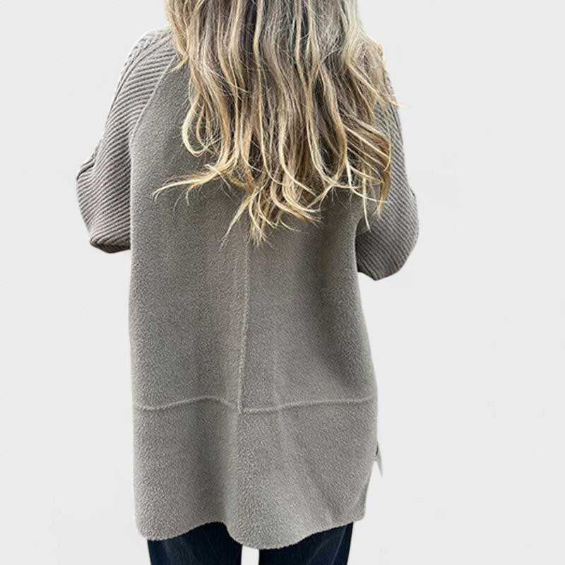 Noa™ | Cappotto a maglia di media lunghezza