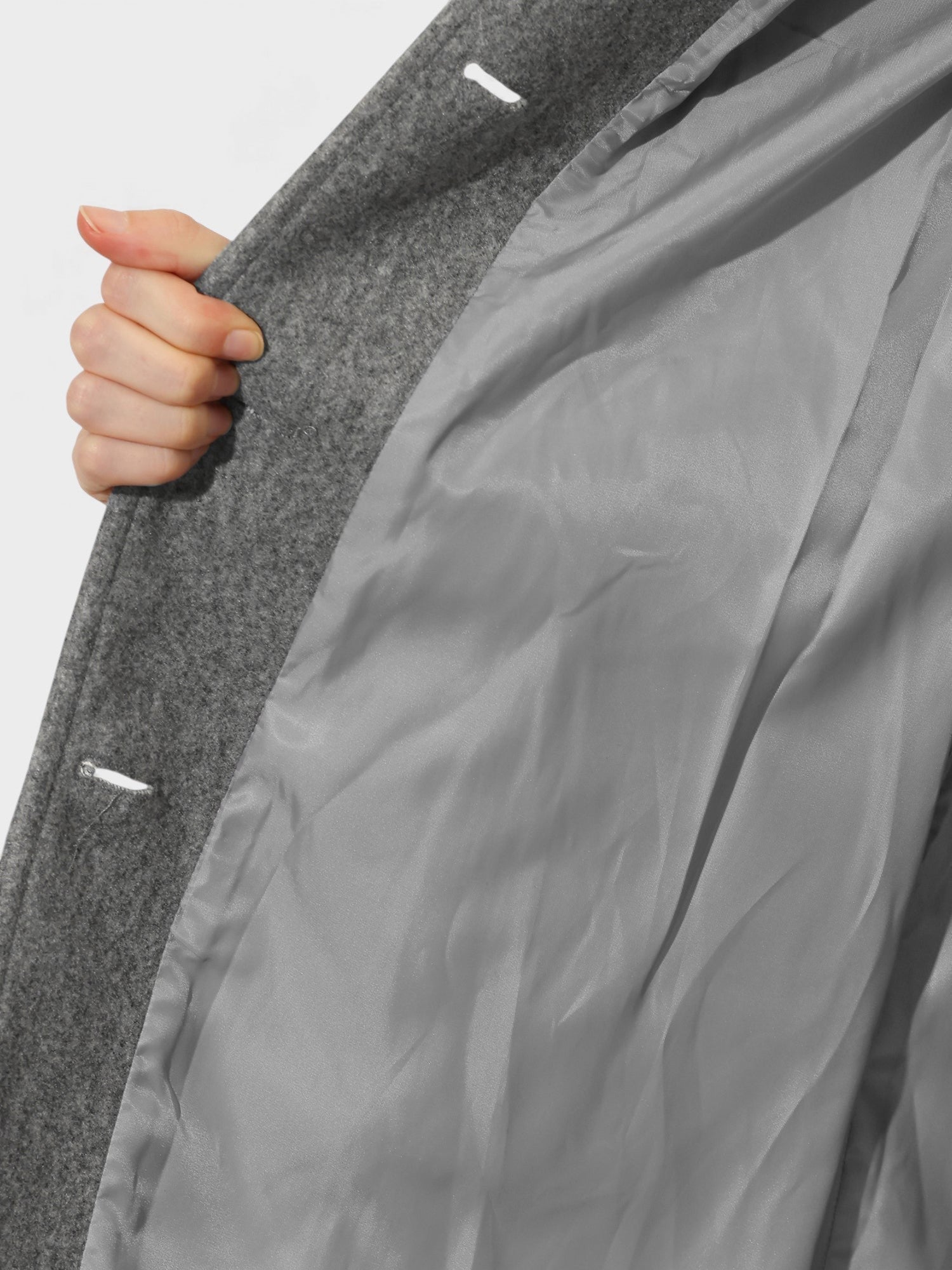 Raquel™ | Trench invernale con bottoni semplici