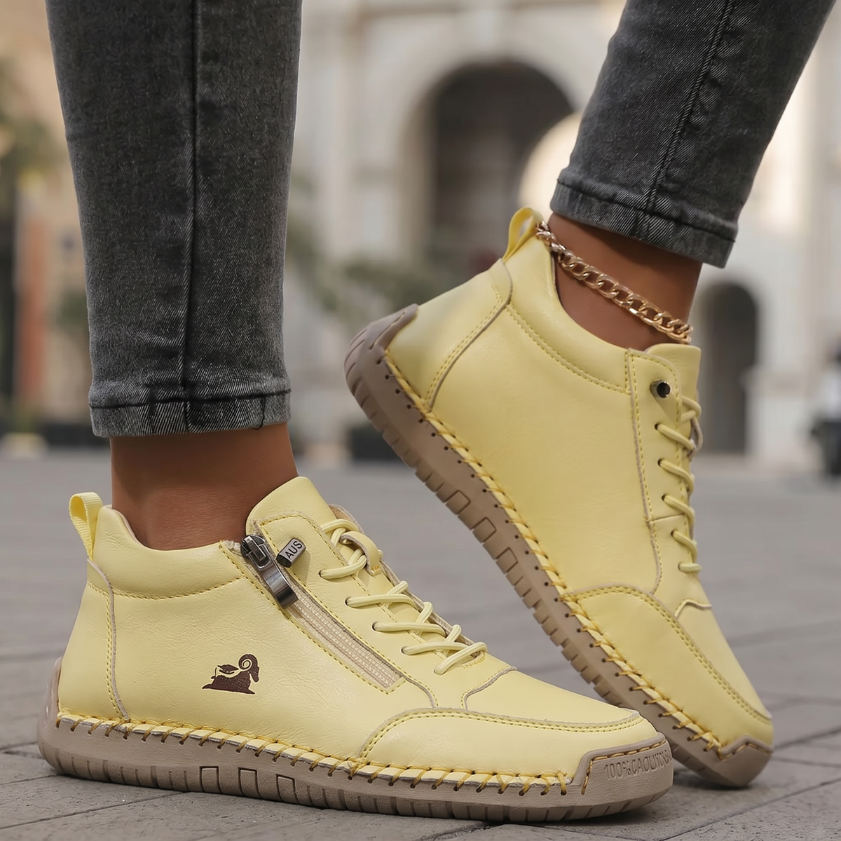 Noemi | Sneakers Ortopediche con Cerniera